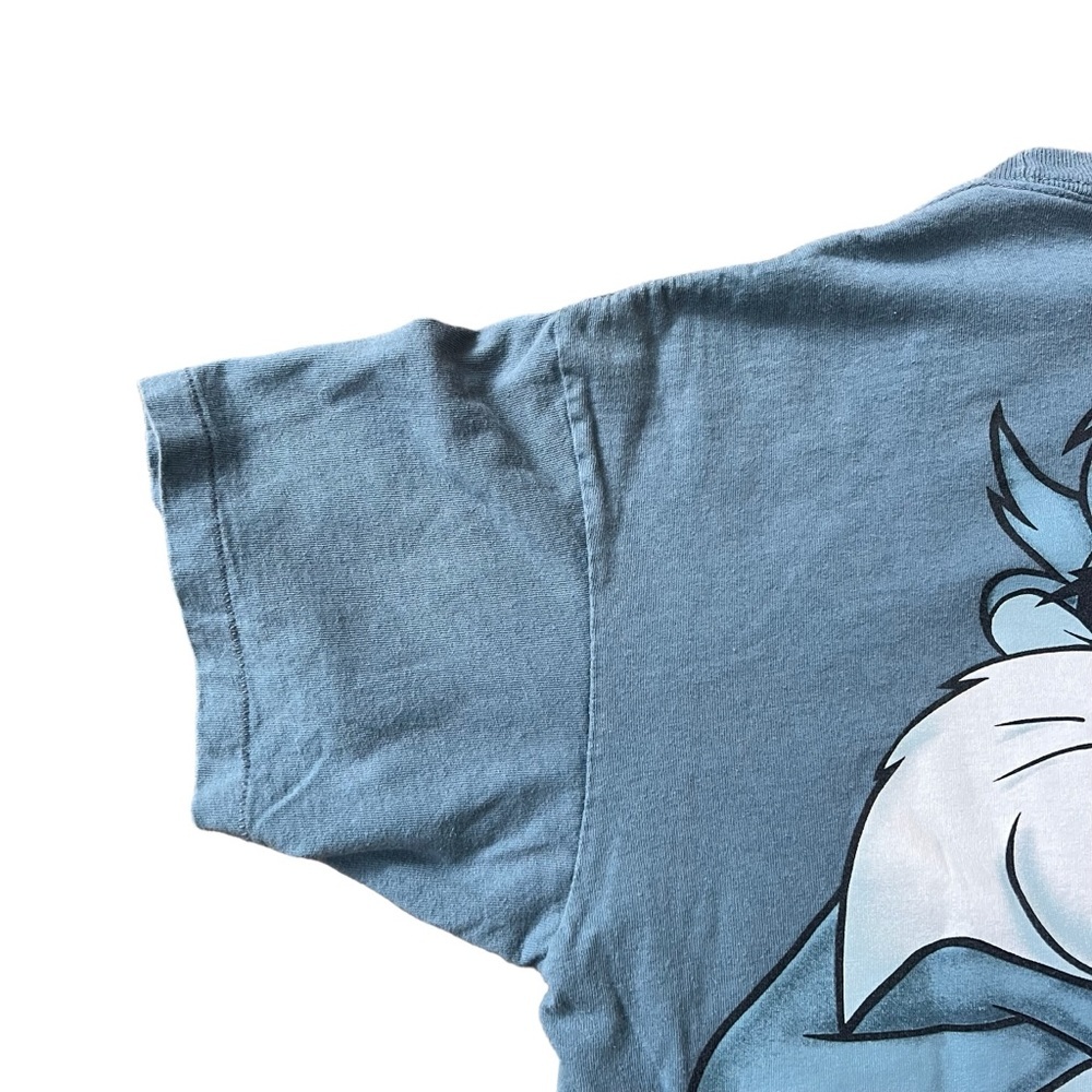 Vintage Dated 90s Single Stitch Tasmanian Devil T-Shirt Looney Tunes - Size XL - Picture 5 of 6